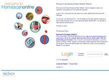Tablet Screenshot of homescan.acnielsen.co.nz